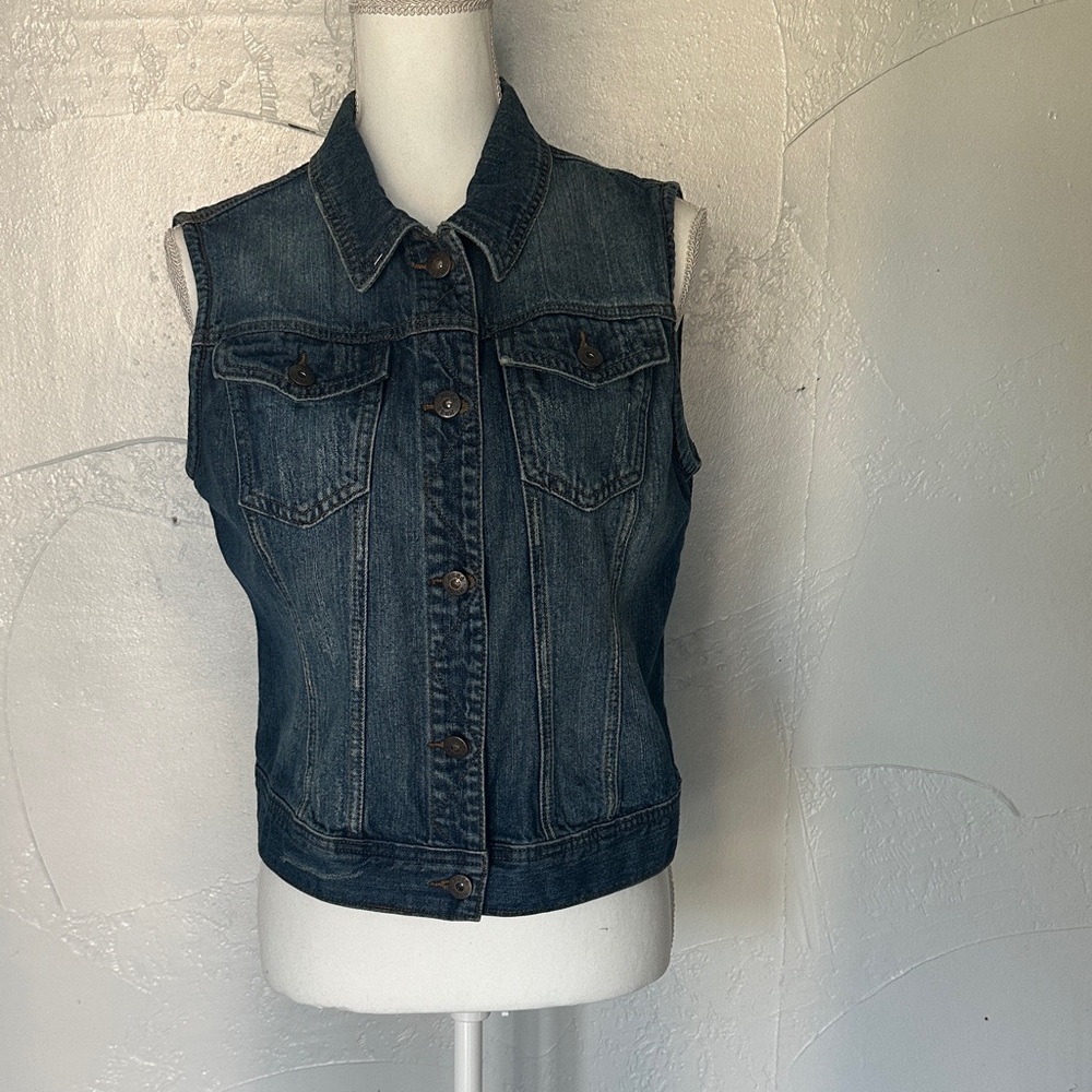 Mudd Blue Denim Vest